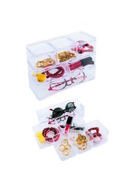 Resim Flora Çok Amaçlı 6'lı Kapaklı Kahvaltılık, Takı Organizer 