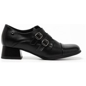 Resim Nappa Pelle Nero Oxford Klasik Kadın 1n5791dm Donna Serena 5791dm Nap Pel Ne/lız Ner Siyah 