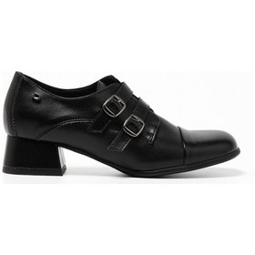 Resim Nappa Pelle Nero Oxford Klasik Kadın 1n5791dm Donna Serena 5791dm Nap Pel Ne/lız Ner Siyah 