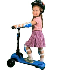 Resim Elektron Kids S3 Elektirikli Çocuk Scooter (Mavi) 