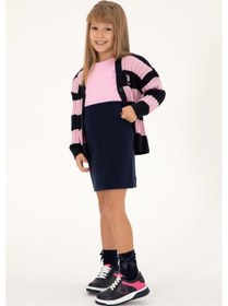 Resim U.s. Polo Assn. Kız Çocuk Lacivert Etek Triko 50298585-vr033 Lacivert 