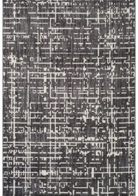 Resim Kaşmir Halı 7/24 İskandinav Sten Antrasit Salon Mutfak Halısı Yolluk Antrasit 