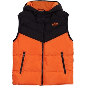 Resim Skechers B Outerwear Padded Vest Erkek Çocuk Turuncu Yelek 