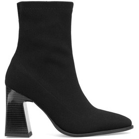 Resim Beety 25bk168.1503 Kadın Topuklu Bot Siyah Siyah 