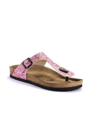 Resim Slazenger LUKE Kadın Parmak Arası Plaj Kırmızı / Pembe Terlik 