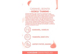Resim Auran Caramel Bonita 150 ml Kadın Vücut Spreyi Vanilya Kokusu ile Anti Alerjik Etkili 