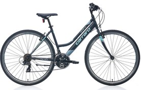 Resim 28J CARRARO ACTIVE 282 BAYAN ŞEHİR BİSİKLETİ - SİYAH TURKUAZ -40 