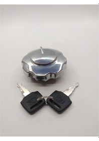 Resim Cg 125 Benzin Depo Kapağı Nikel 