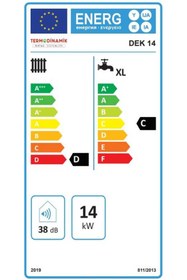 Resim Termodinamik Dek 14 Kw Monofaz Elektrikli Kombi (Isıtma+Sıcak Su) 