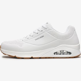 Resim Skechers 52458 WHT Uno Stand On Air Erkek Spor Ayakkabı 