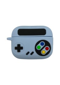 Resim Nettech Airpods 3.nesil Uyumlu Airpods Gaming Arka Koruma Kılıf - Mor Mor 