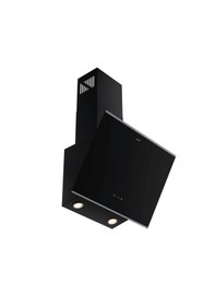 Resim Narte NT-H20060BX 60 Cm Siyah Cam Inox Çıtalı Eğimli Davlumbaz 