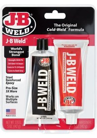 Resim Jb Weld İndustro Weld - Çiftli Güçlü Metal Dolgulu Epoksi Yapıştırıcı Ve Tamir Macunu 283gr 