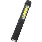 Resim Ozba Ticaret Led El Feneri Pilli Mıknatıslı 3 Fonksiyonlu Süper Ikaz Işığı 170mm Uzunluğunda Acil Durum Feneri 