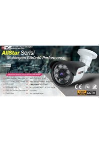 Resim IDS DS-2015HDSET1 1 Kameralı 1080P Full HD 5 MP Sony Lensli Kamera Seti - 2015 