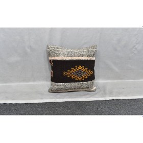 Resim Zehra Abla Halı Yeni El Dokuma Dekoratif Kilim Kırlent Yastık Kılıfı 6021 