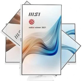 Resim MSI 27" MODERN MD272XPW 1920x1080 (FHD) FLAT IPS 100HZ 1MS ADAPTIVE-SYNC BEYAZ PIVOT TYPE-C MONITOR 