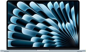 Resim Apple M5 çipli 15 inç MacBook Air Laptop: 15.3 inç Liquid Retina Ekran, 10 CPU, 10 GPU, 16GB Birleşik Bellek, 1 TB SSD Depolama, 12 MP Center Stage Kamera, Touch ID; Gök Mavisi 