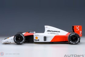 Resim 1:18 Autoart 1991 Mclaren HONDA MP46 1991 #2 