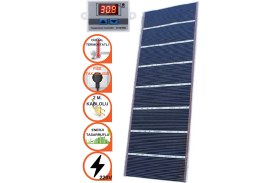 Resim Oxa Dijital Termostatlı Halı Altı Karbon Isıtıcı Film 65X475CM 