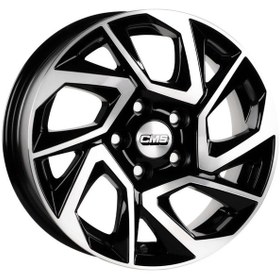 Resim CMS-979-10 6.5x15"-5x114.3 ET40 67.2 Diamond Black Gloss Jant (4 Adet) 