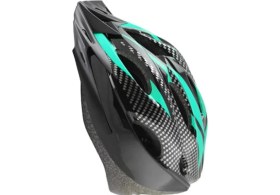 Resim T. Concept Yetişkin Bisiklet Kaskı Yeşil Gri Hafif ve Dayanıklı Koruma ile Güvenli Sürüş 