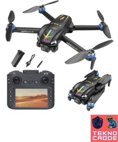 Resim beboncool C28S Çift Kamera 4K HD Kamera LCD Kumandalı 20DK Uçuş 1000M Mesafe Katlanır Drone 