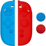 Resim Wezone Nintendo Switch2 İçin Sol-sağ Kumanda Silikon Kılıfı + Ekran Koruyucu + Sabit Kılıf + Taşıma Çantası Seti 