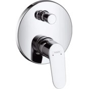 Resim Hansgrohe Focus Tek Kollu Ankastre Banyo Bataryası Krom 