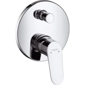 Resim Hansgrohe Focus Tek Kollu Ankastre Banyo Bataryası Krom 