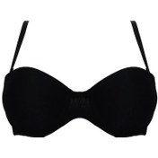 Resim Liza 1011 Destekli Straplez Sütyen Siyah 90 Beden Siyah 