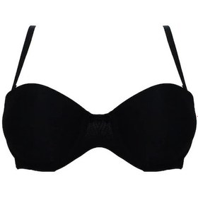Resim Liza 1011 Destekli Straplez Sütyen Siyah 90 Beden Siyah 