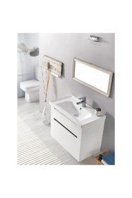 Resim TURKUAZ Turkuaz Cerastyle Frame Etajer Uyumlu Damlalıklı Lavabo 70*45 Cm 