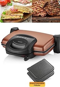 Resim Goldmaster Lezzito By-5401B Tost Makinesi Beyaz 