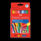 Resim Faber-Castell Eğlenceli Keçeli Boya Kalemi 10 Renk 5068 111500 