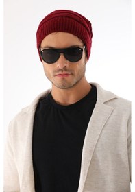 Resim Elif İç Giyim Erkek Bordo İpli Bere 