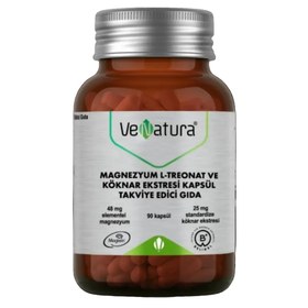 Resim VENATURA Magnezyum L-Treonat ve Köknar Ekstresi 90 Kapsül 