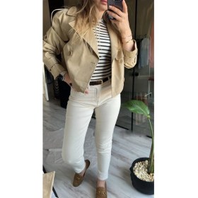 Resim Kadın Kahverengi Hakiki Deri Kadın Kemer En 2cm 