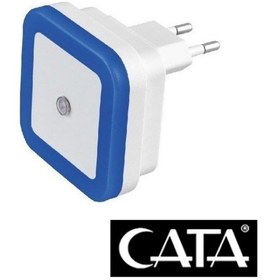 Resim Cata Ct-9500 Fotoselli Gece Lambası 2 Adet Mavi 