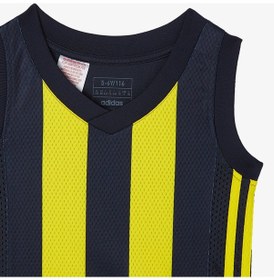 Resim Adidas Fenerbahçe Beko Çocuk Lacivert Basketbol Forması Jl6013 