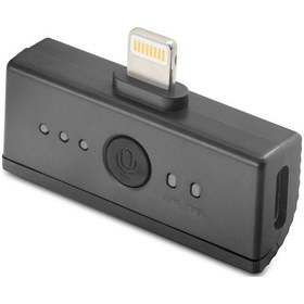 Resim Tokqı H01 Kablosuz Yaka Mikrofon Seti Type-c Ve Lightning 2'li Şarj Üniteli - Siyah 