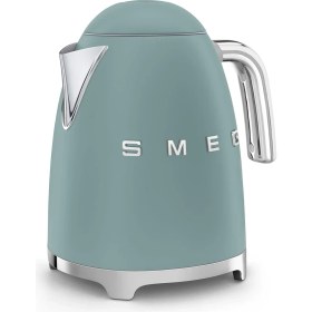Resim smeg Smeg 50's Style Special Edition Mat Zümrüt Yeşil Kettle ve 1x2 Ekmek Kızartma Makinesi Seti 