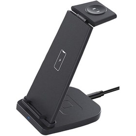 Resim Butu B12 Telefon 3 In1 Arada Kablosuz Şarj Cihazı 