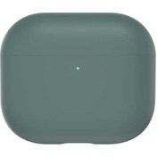 Resim Airpods 3 Uyumlu Kılıf Benks Liquid Silikon PC Kılıf ZORE-270294 Yeşil 