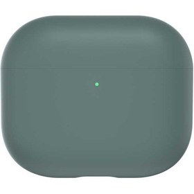 Resim Airpods 3 Uyumlu Kılıf Benks Liquid Silikon PC Kılıf ZORE-270294 Yeşil 