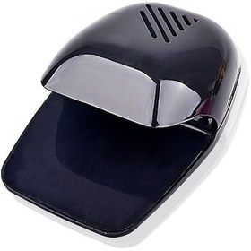 Resim Salon Ve Ev Kullanımı İçin Mini Taşınabilir Tırnak Kurutma Makinesi Havalandırmalı Siyah, 