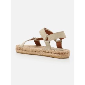 Resim Su Espadril Yula Kum Kadın Espadril Sandalet 