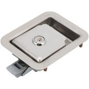 Resim Fortunelane Stainless Steel 2-key Lock, For Steel Cabinets & Electrical Cabinets, Corrosion-resistant & Secure 