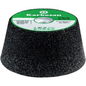 Resim KARBOSAN 100x50xm14 Sc16 Konik Çanak Taşlama Taşı 