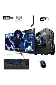 Resim İzoly Cleffa Y Intel Core i3 10100F 27" 16 GB RAM 256 GB M.2 Nvme SSD 6 GB RTX 2060S FreeDOS Oyuncu Bilgisayarı 